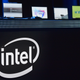 Laptop computers are displayed during an Intel press event for CES 2020 in January.
